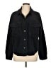 Sanctuary 100% Cotton Black Long Sleeve Button-Down Shirt Size L - photo 1