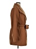 Tahari 100% Polyester Brown Coat Size XL - photo 4