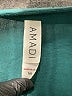 Amadi 100% Rayon Teal Casual Dress Size M - photo 7