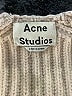 Acne Studios Solid Tan Ivory Pullover Sweater Size S - photo 16