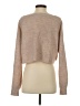 Mi ami Metallic Tan Pullover Sweater Size S - photo 2