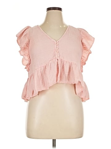 American Eagle Outfitters Sleeveless Blouse (view 1)