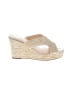Marc Fisher Ivory Wedges Size 10 - photo 1
