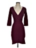 Lulus Solid Burgundy Cocktail Dress Size S - photo 1