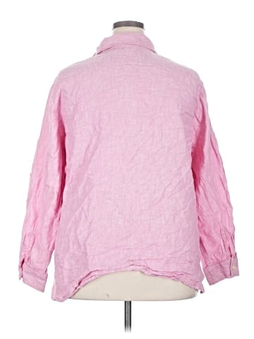 Liz Claiborne 3/4 Sleeve Button-Down Shirt (view 2)