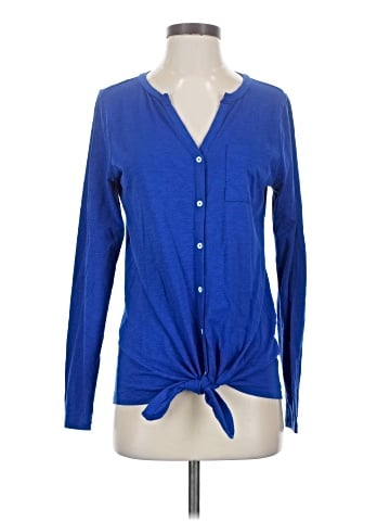 St. John's Bay Long Sleeve Blouse (view 1)