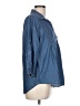 Gloria Vanderbilt Blue 3/4 Sleeve Button-Down Shirt Size L - photo 4