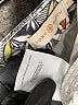 Tory Burch Paisley Blue Casual Pants Size 27 waist - photo 9