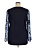 DG^2 by Diane Gilman Blue 3/4 Sleeve Top Size XL - photo 2