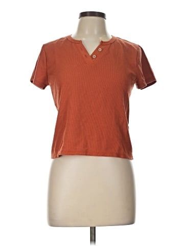Madewell Split-Neck Henley Tee (view 1)