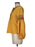Assorted Brands 100% Polyester Yellow Long Sleeve Blouse One size - photo 5