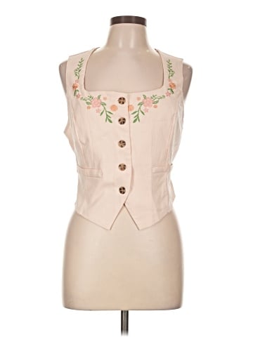 Shein Curve Sleeveless Blouse (view 1)