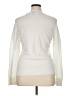 August Silk Ivory Long Sleeve Blouse Size XL - photo 2