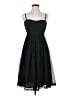 H&M 100% Polyester Solid Black Cocktail Dress Size 6 - photo 1