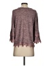 SJS Burgundy 3/4 Sleeve Top Size S - photo 2