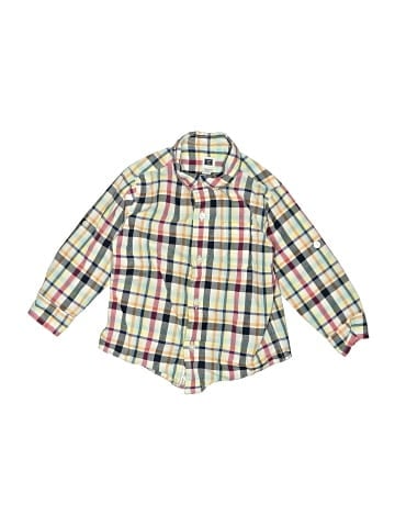 Janie and Jack Long Sleeve Button-Down Shirt (view 1)