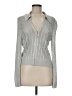 St. John Silver Cardigan Size 8 - photo 1