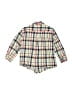 Janie and Jack 100% Cotton Plaid Yellow Long Sleeve Button-Down Shirt Size 18-24 mo - photo 2