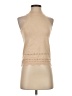 Unbranded Tan Sleeveless Blouse Size S - photo 1