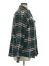 Natural Reflections 100% Cotton Plaid Green Long Sleeve Button-Down Shirt Size XL - photo 4