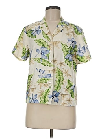 Tommy Bahama Short Sleeve Silk Top (view 1)