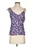 Veronica Beard 100% Silk Purple Sleeveless Silk Top Size 2 - photo 1