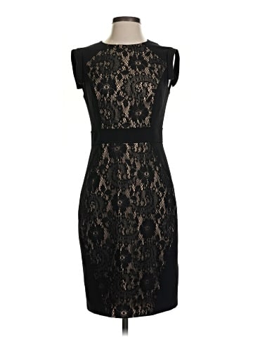Black Saks Fifth Avenue Cocktail Dress (view 1)