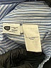Lands' End Stripes Blue 3/4 Sleeve Button-Down Shirt Size 10 - photo 8
