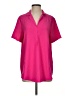 Hilary Radley 100% Polyester Pink Short Sleeve Blouse Size S - photo 1