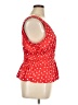 Lands' End Red Sleeveless Blouse Size 14 - 16 - photo 4
