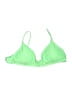 J.Crew Solid Green Swimsuit Top Size 2X - photo 1