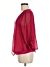 Thalia Sodi 100% Polyester Red 3/4 Sleeve Blouse Size M - photo 5