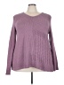 Coldwater Creek Purple Pullover Sweater Size 2X - photo 1