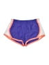 New Balance 100% Polyester Color Block Purple Athletic Shorts Size XS (kids) - photo 1