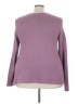 Coldwater Creek Purple Pullover Sweater Size 2X - photo 2