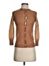 J.Crew Collection 100% Nylon Brown 3/4 Sleeve Blouse Size XS - photo 1