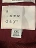 A New Day 100% Polyester Burgundy Raincoat Size XXL - photo 6