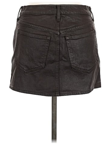 Abercrombie & Fitch Faux Leather Skirt (view 2)