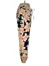 J.Crew Factory Store 100% Polyester Floral Blue Casual Pants Size 10 - photo 4