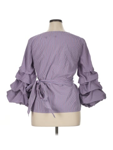 Sunday in Brooklyn 3/4 Sleeve Blouse (view 2)