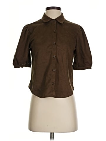 Steve Madden Short Sleeve Blouse (view 1)