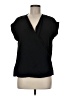 Zara Black Short Sleeve Blouse Size M - photo 1