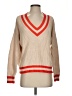 525 America Color Block Tan Pullover Sweater Size XS - photo 1