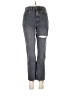 Topshop Hearts Gray Jeans Size 28 waist - photo 1
