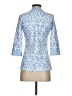 Gretchen Scott Designs Blue 3/4 Sleeve Top Size XS - photo 2