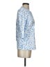 Gretchen Scott Designs Blue 3/4 Sleeve Top Size XS - photo 4