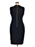 Calvin Klein Solid Black Cocktail Dress Size 14 - photo 2
