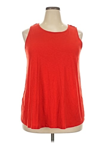 Lane Bryant Sleeveless T-Shirt (view 1)