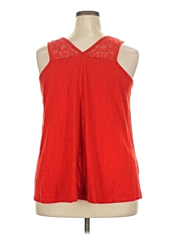 Lane Bryant Sleeveless T-Shirt (view 2)
