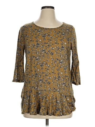 Suzanne Betro 3/4 Sleeve Blouse (view 1)